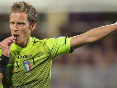 Bologna-Fiorentina sarà diretta da Chiffi di Padova, addetti VAR Doveri e Sozza