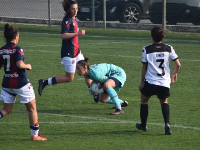 Il Bologna Femminile crolla nell'ultimo quarto d'ora contro la corazzata Cesena: 5-0 senza appello