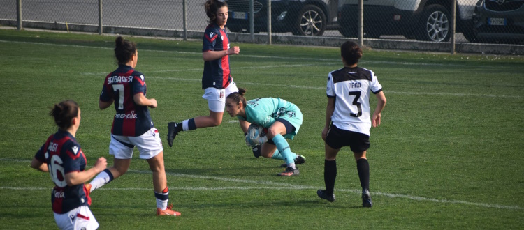 Il Bologna Femminile crolla nell'ultimo quarto d'ora contro la corazzata Cesena: 5-0 senza appello