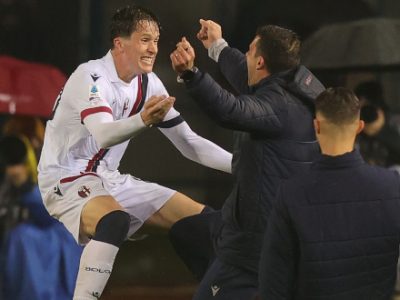 Bologna, è un'altra vittoria da Champions: il solito Fabbian fa crollare il tabù Castellani al 94', Empoli piegato 1-0