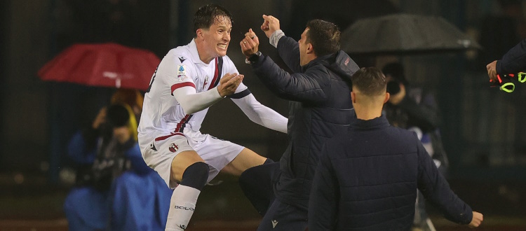 Bologna, è un'altra vittoria da Champions: il solito Fabbian fa crollare il tabù Castellani al 94', Empoli piegato 1-0