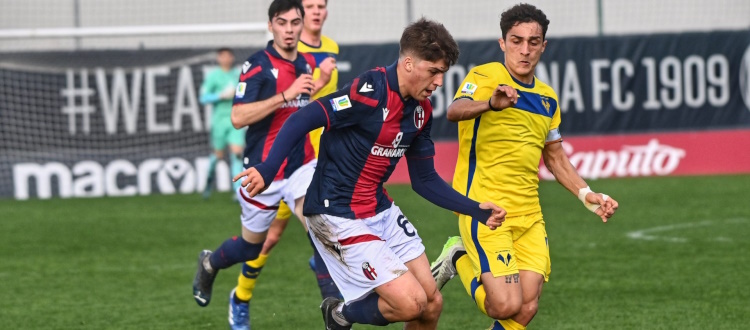 Bologna Primavera, piccoli segnali di risveglio ma vittoria buttata via: i rossoblù si fanno raggiungere sul 2-2 dal Verona al 95'