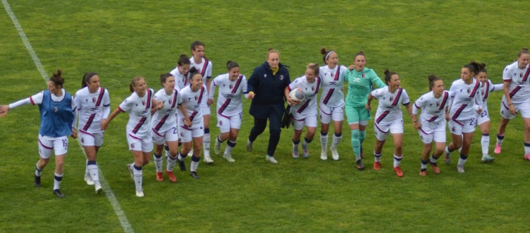 Il Bologna Femminile fa la voce grossa in trasferta: 4-1 sul campo del Freedom con Pinna e tris di Gelmetti, salvezza quasi raggiunta