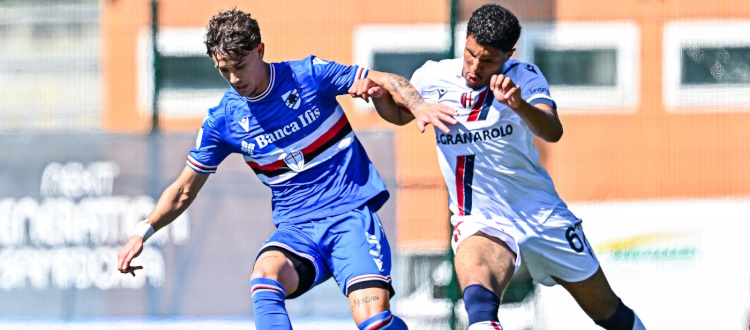 Seconda vittoria di fila per il Bologna Primavera: Menegazzo in avvio e Byar allo scadere, Sampdoria piegata 2-1 a domicilio