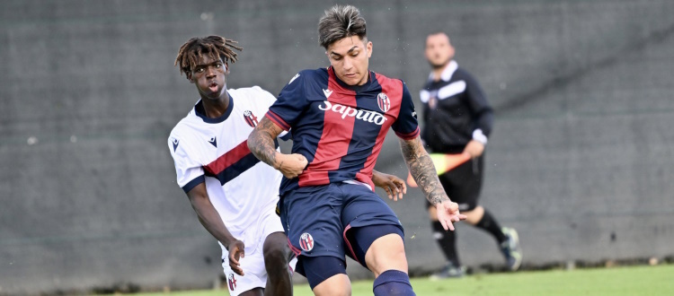 Bologna, seduta atletica al mattino e test con la Primavera nel pomeriggio: 2-0 firmato Castro-Odgaard, primi minuti per Cambiaghi
