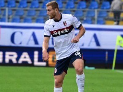 Ripresa delle attività verso Genoa-Bologna, Pobega parzialmente in gruppo