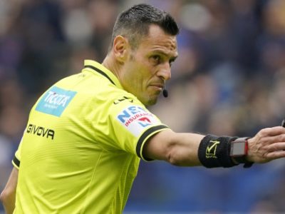 Milan-Bologna sarà diretta da Mariani di Aprilia, addetti VAR Meraviglia e Mazzoleni