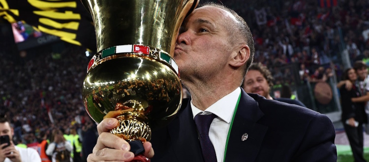 Saputo: "Grazie di cuore a tutti i bolognesi, questa Coppa è la vostra Coppa. Insieme abbiamo scritto una storia bellissima"