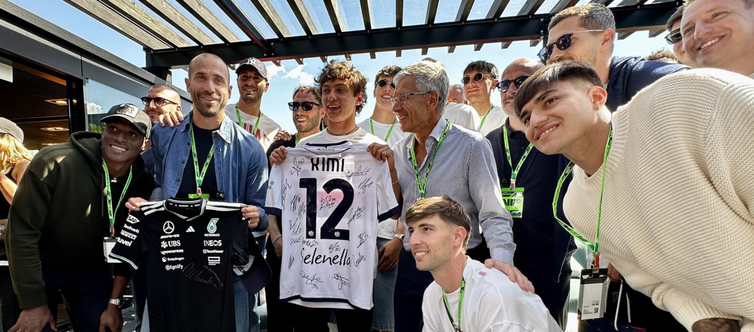 Un pilota italiano torna sul podio in Formula 1 dopo quasi 16 anni: è Kimi Antonelli, bolognese e rossoblù