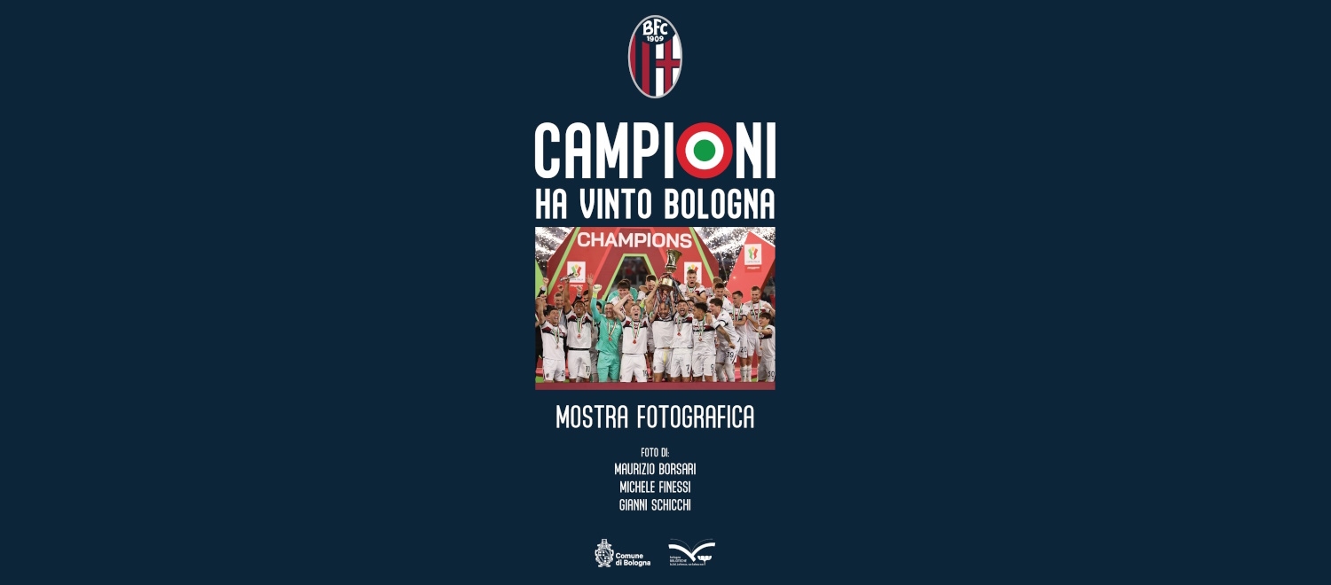 Prorogata di una settimana la mostra fotografica 'Campioni - Ha vinto Bologna'
