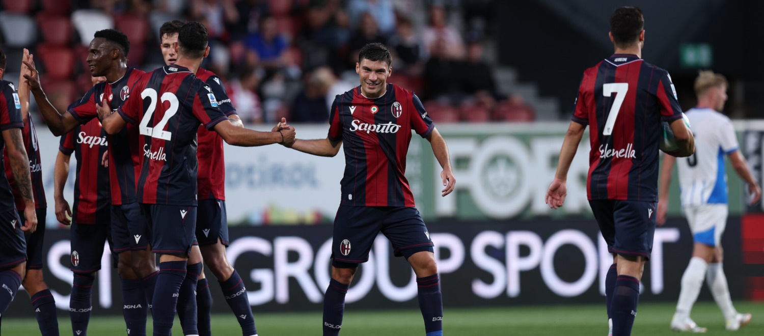 Il Bologna cresce e vince il triangolare di Bolzano battendo 2-1 il Sassuolo: Orsolini e Cambiaghi ribaltano il gol di Pinamonti
