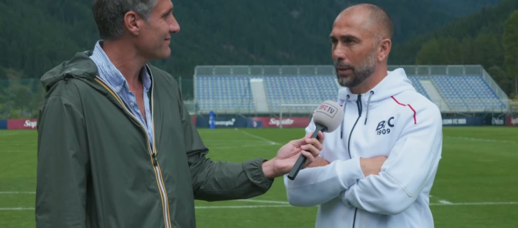 Di Vaio: "Sentiamo la responsabilità verso i tifosi e vogliamo continuare a regalare emozioni. Siamo un club coerente, incredibile il lavoro di Italiano"