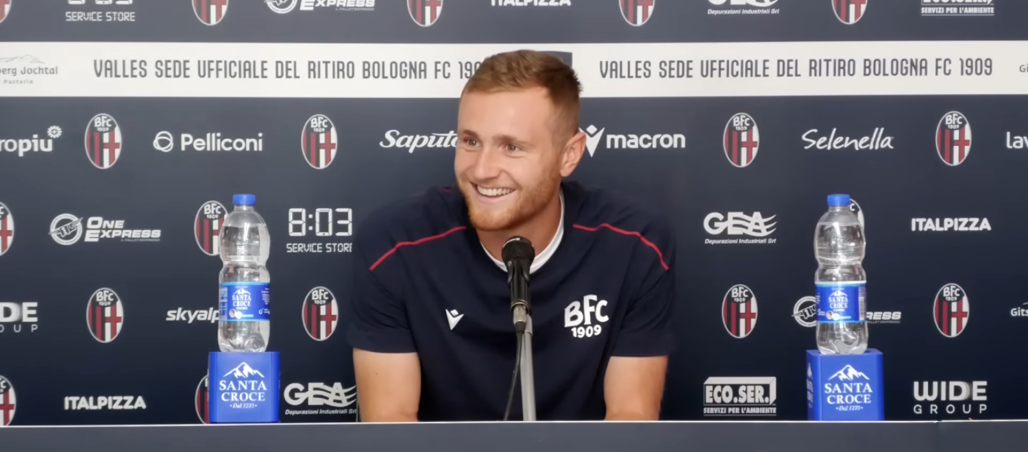 Pobega: "Avevo voglia di tornare, nel Bologna trovo i valori che mi appartengono. La Coppa Italia non è un punto d'arrivo ma di partenza"