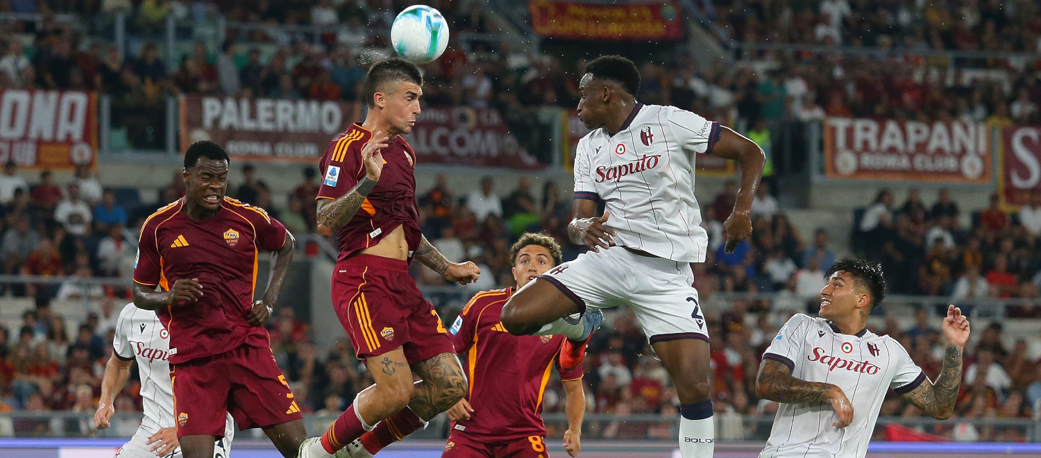 Meglio la Roma del Bologna, Lucumí sbaglia e certifica una sconfitta giusta. Skorupski e Castro i migliori dei rossoblù