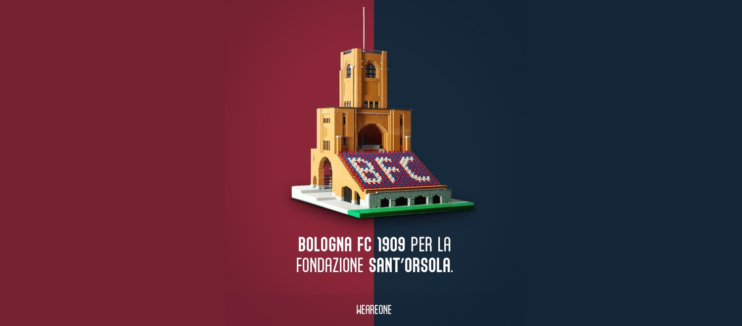 Il Bologna per la Fondazione Sant'Orsola: asta benefica da domani al 18 settembre