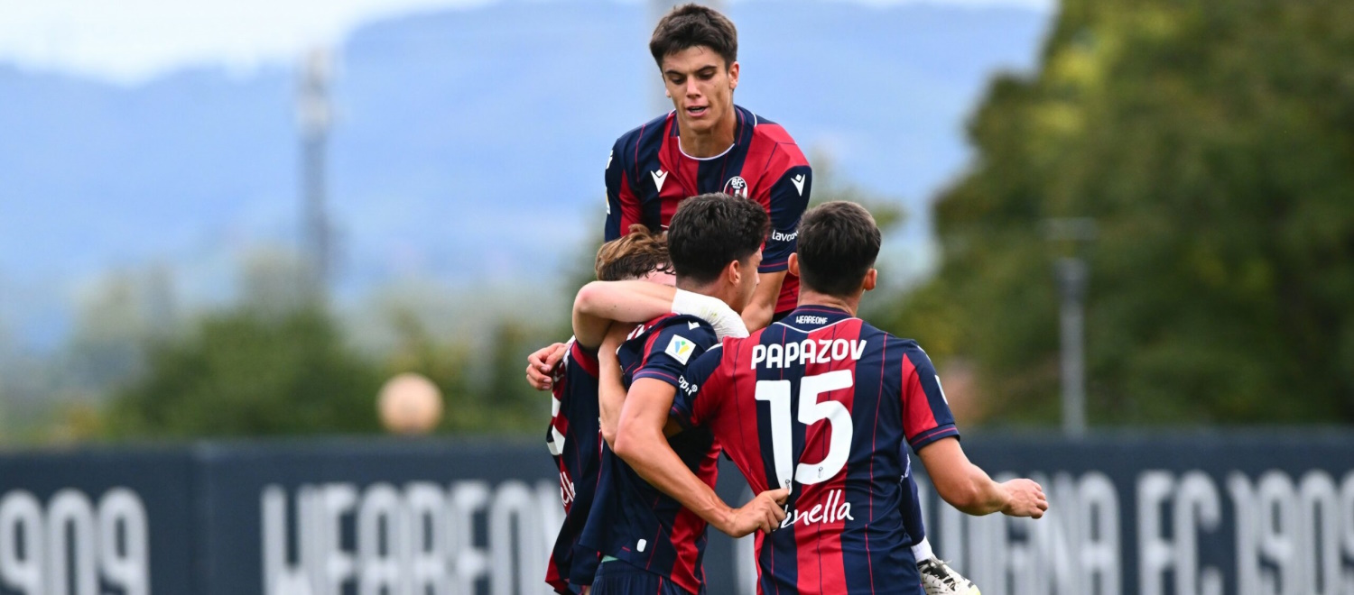 Il Bologna Primavera riparte bene dopo la sosta: Napoli piegato 2-1 da Armanini e Jaku, seconda vittoria in campionato