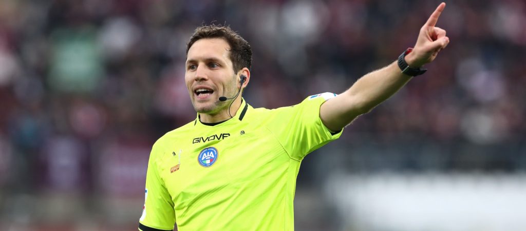 Milan-Bologna sarà diretta da Marcenaro di Genova, addetti VAR Fabbri e Paterna