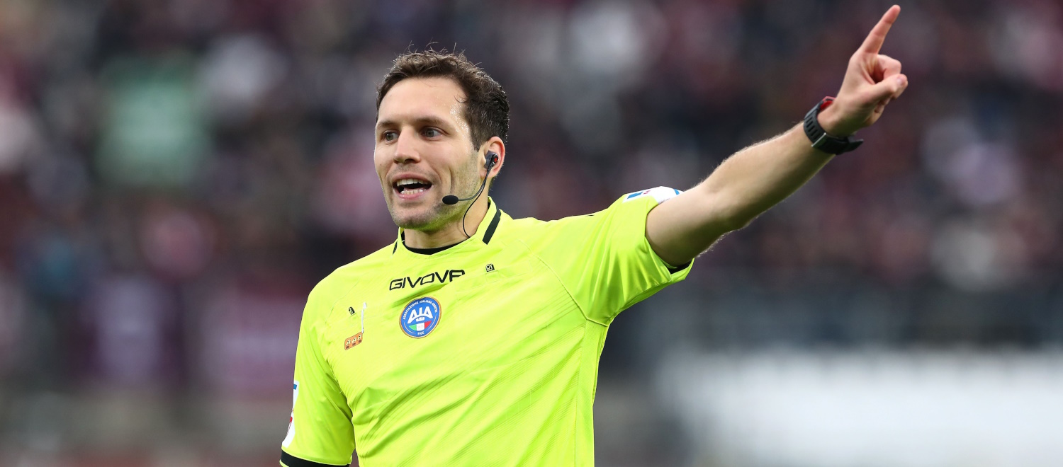Milan-Bologna sarà diretta da Marcenaro di Genova, addetti VAR Fabbri e Paterna