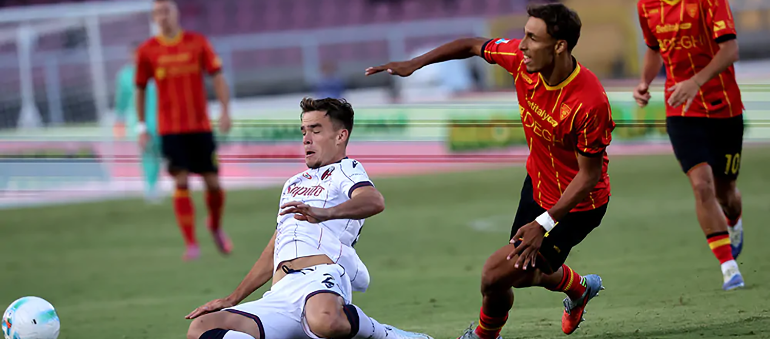 Le foto di Lecce-Bologna e tutti i numeri della stagione rossoblù disponibili su Zerocinquantuno