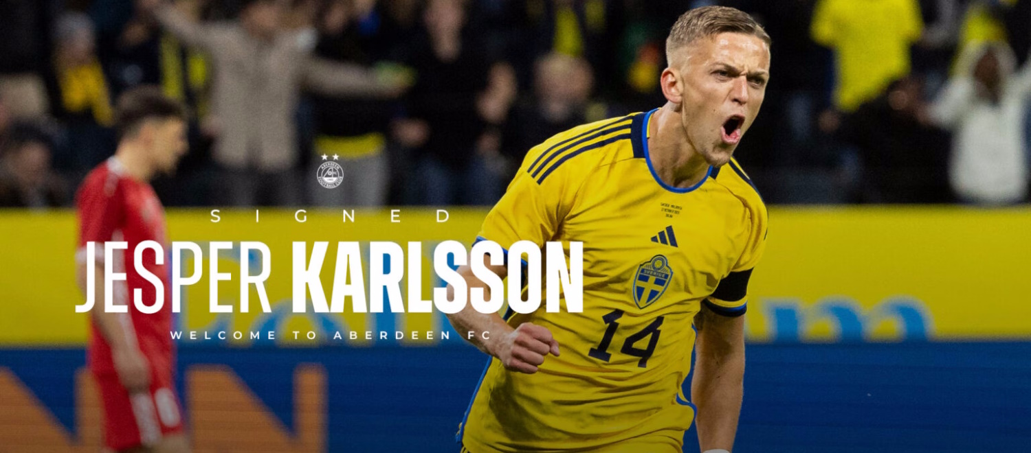 Ufficiale: Jesper Karlsson all'Aberdeen
