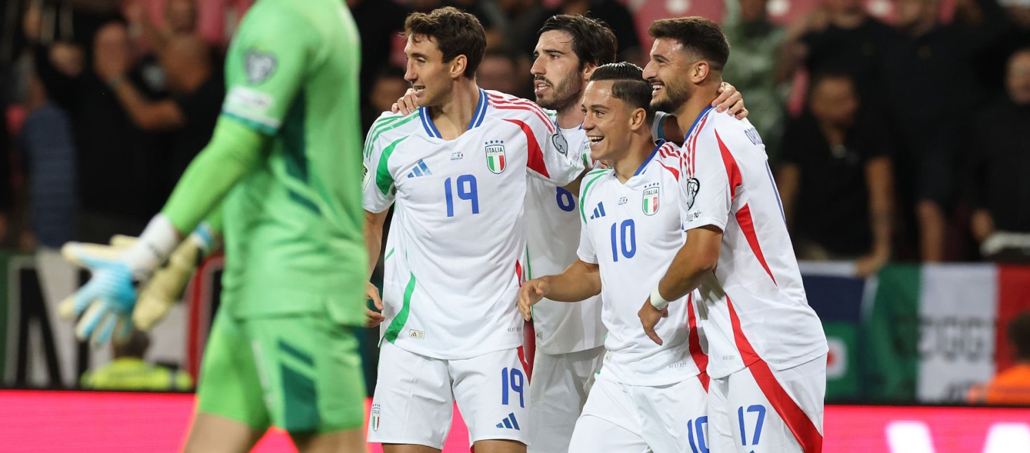 Italia, pazza vittoria 5-4 su Israele e secondo posto nel girone: decide Tonali al 91'. Orsolini in campo nell'ultima mezzora