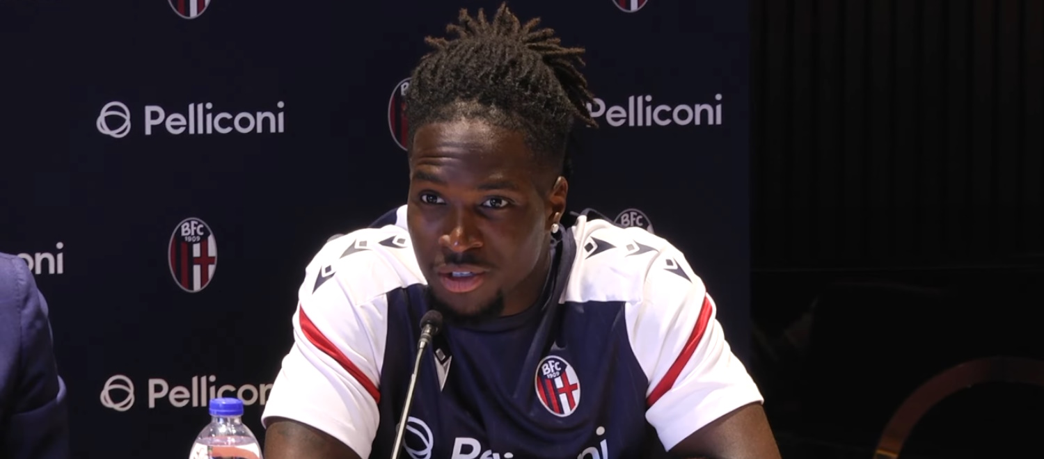 Rowe: "Sono ambizioso e farò di tutto per aiutare il Bologna, il Dall'Ara mi ha già emozionato. Rabiot? Cose che devono rimanere nello spogliatoio"