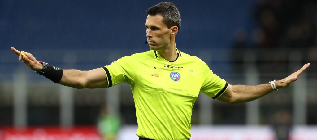 Cagliari-Bologna sarà diretta da Marchetti di Ostia Lido, addetti VAR Ghersini e Doveri