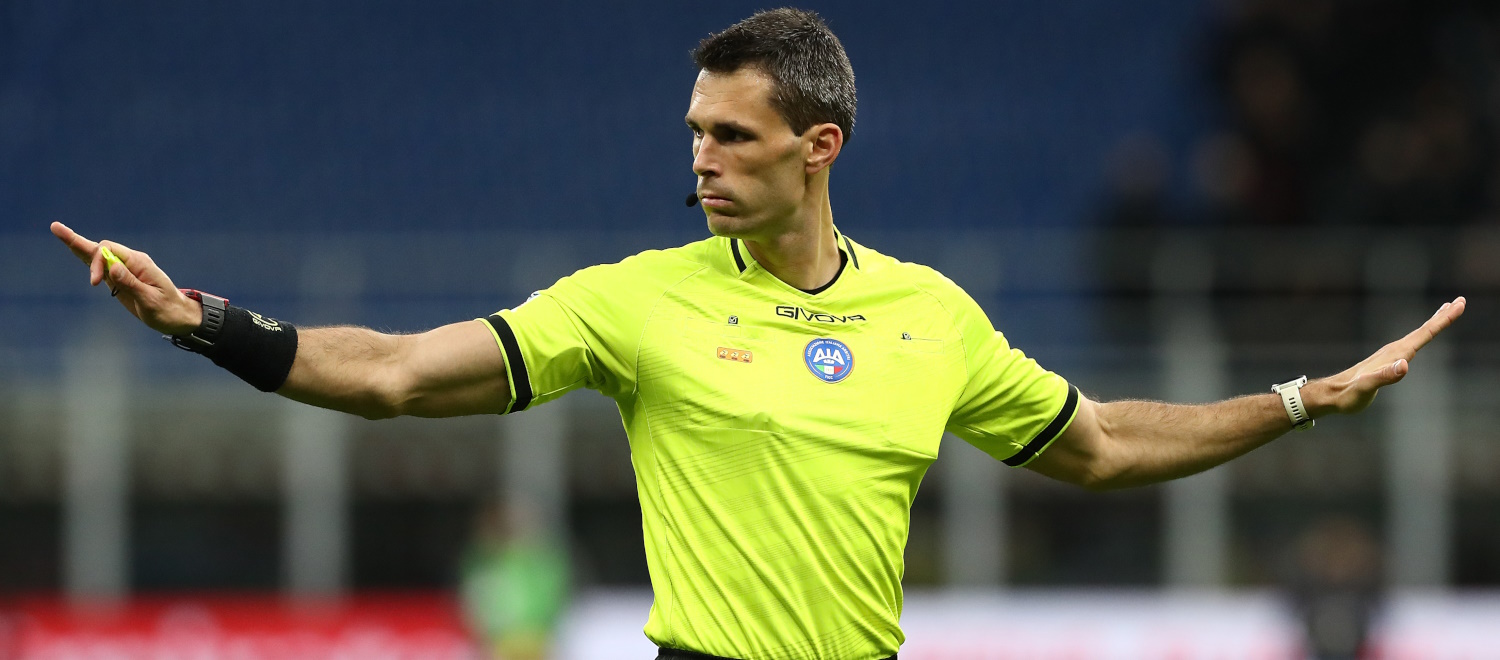 Cagliari-Bologna sarà diretta da Marchetti di Ostia Lido, addetti VAR Ghersini e Doveri