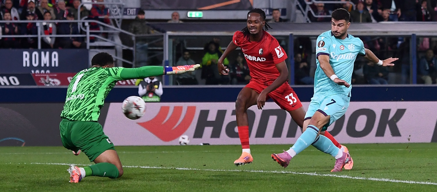 Solo un tempo e solo un punto per il Bologna: Orsolini illude, il Friburgo fa 1-1 con Adamu. E l'Europa League è già in salita