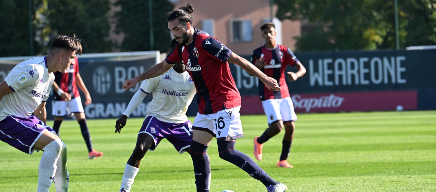 Il Bologna Primavera non riesce a rialzarsi: Fiorentina corsara 2-0 a Crespellano, terzo k.o. di fila per i rossoblù