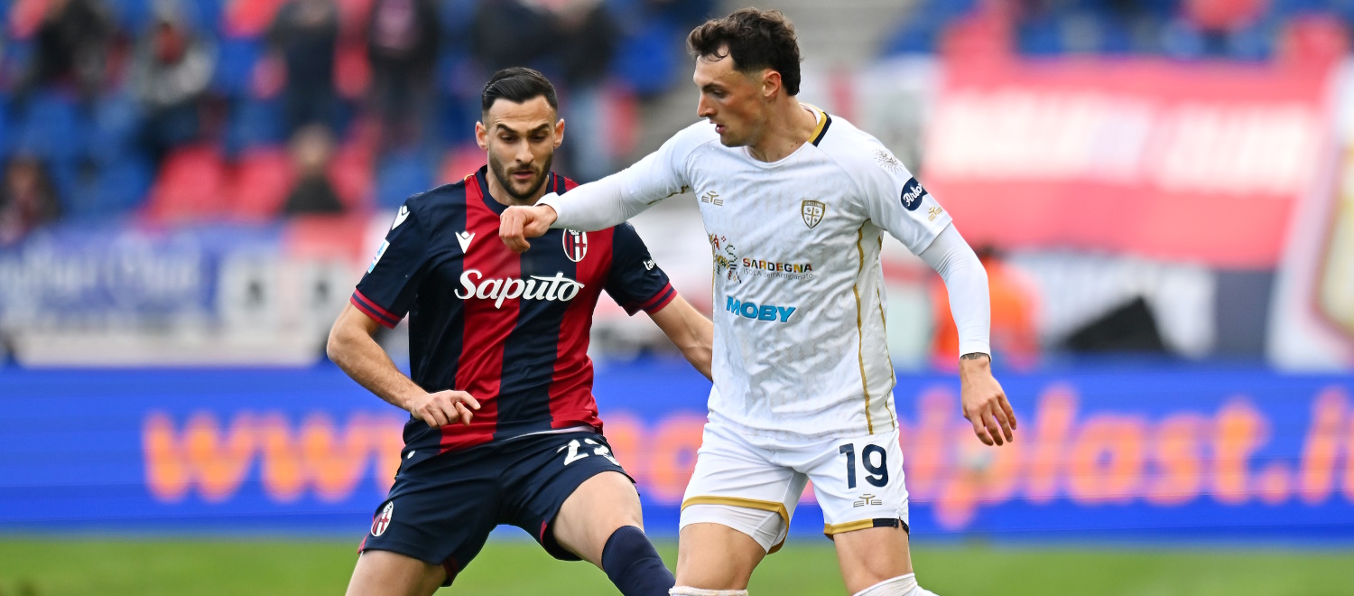 Cagliari avanti sul Bologna nei precedenti casalinghi in A, ma l'ultimo è uno 0-2. Tra gli ex Lykogiannis, Sulemana e Zortea
