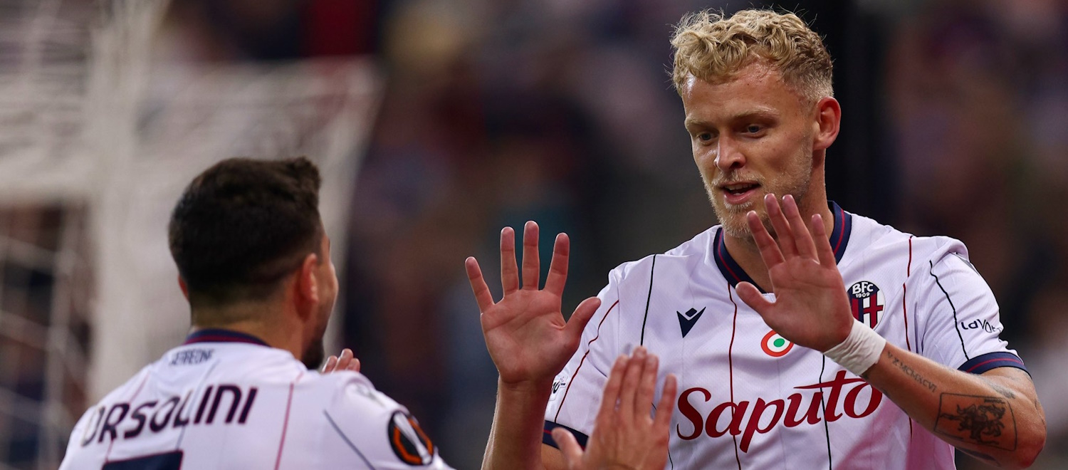 Bologna, una contusione al ginocchio rimediata giovedì ferma Odgaard: niente Fiorentina per il danese