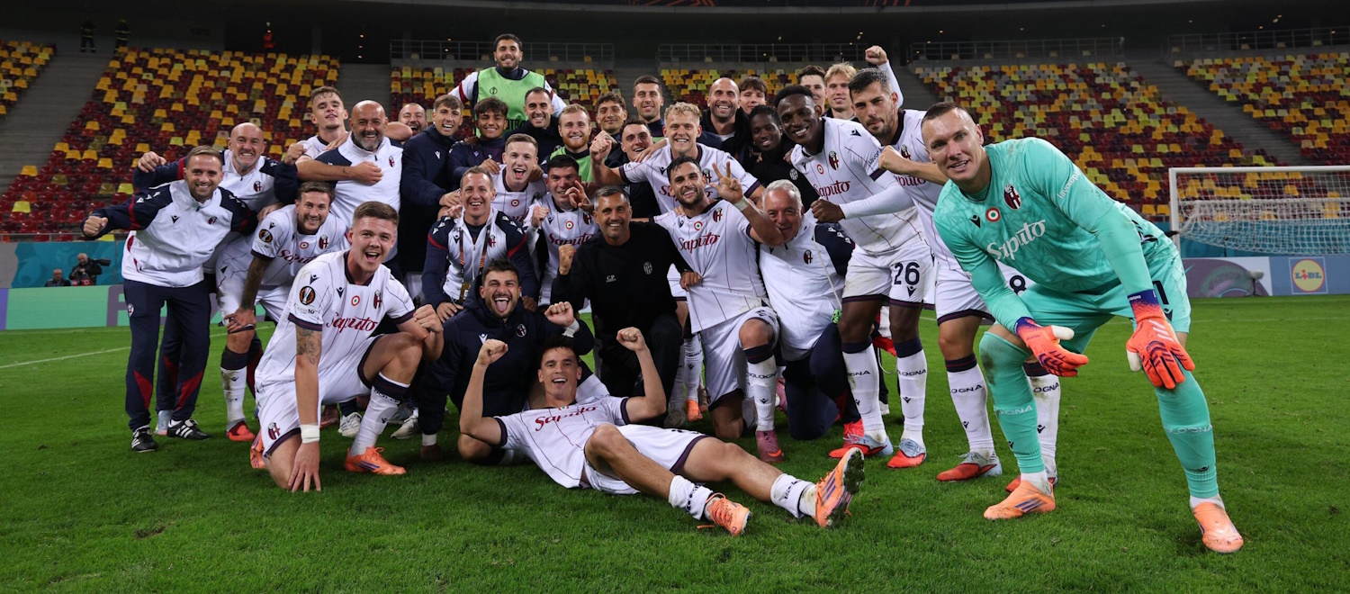 Arriva a Bucarest la prima vittoria del Bologna in Europa League: FCSB al tappeto 2-1, Odgaard e Dallinga rilanciano i rossoblù