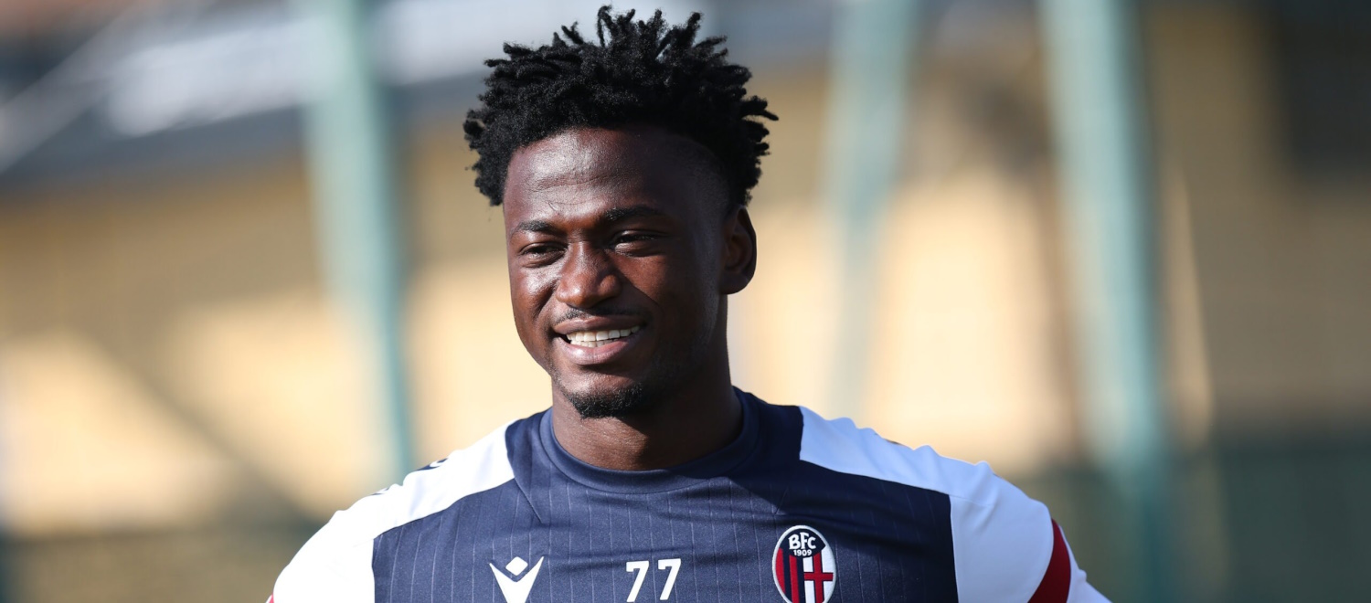 Bentornato Sulemana: il Bologna ritrova in gruppo il mediano, infortunio superato. Ancora a parte Immobile