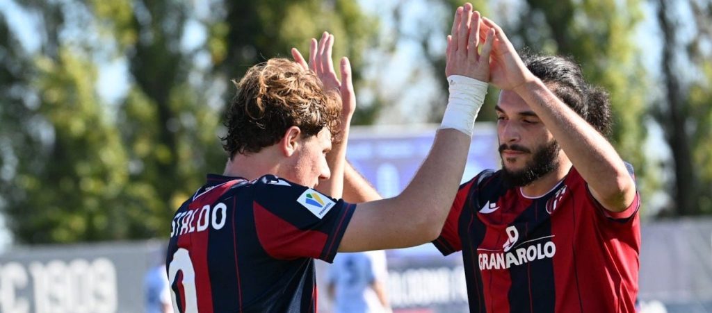 Il Bologna Primavera avanza in Coppa Italia: Castaldo e Bousnina segnano e Franceschelli pare un rigore, Como steso 2-0