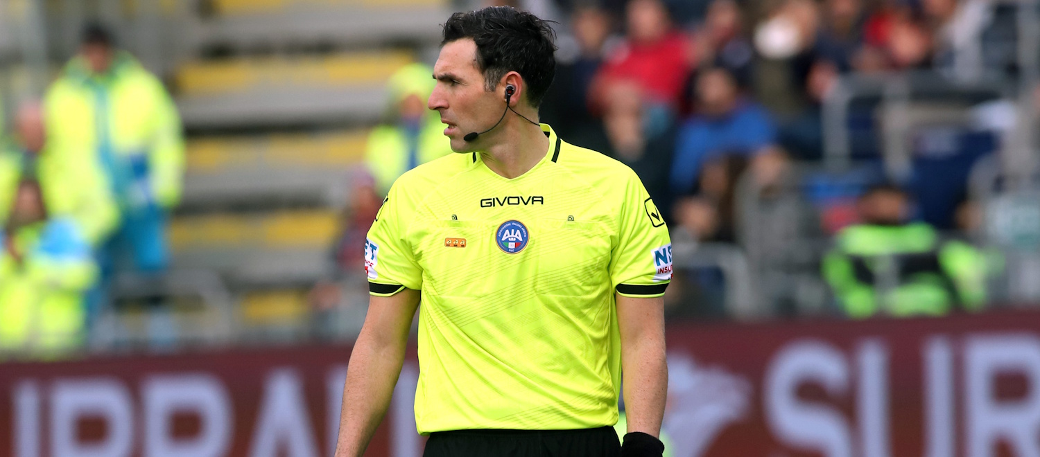 Udinese-Bologna sarà diretta da Sacchi di Macerata, addetti VAR Camplone e Serra