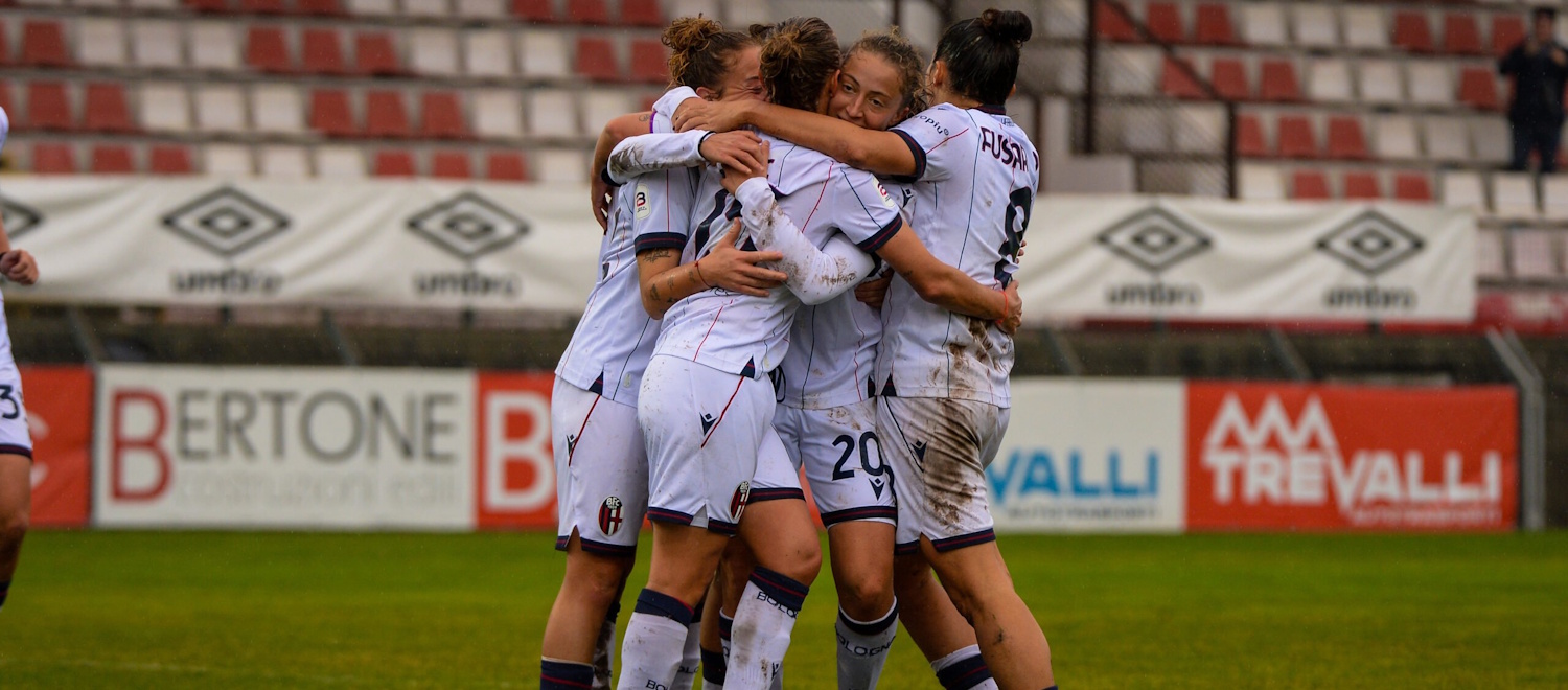 Il Bologna Women rialza la testa e sale al quarto posto: poker sul campo della Freedom con doppietta di Jansen, Cavallin e Fusar Poli