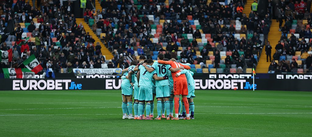 Le foto di Udinese-Bologna e tutti i numeri della stagione rossoblù disponibili su Zerocinquantuno