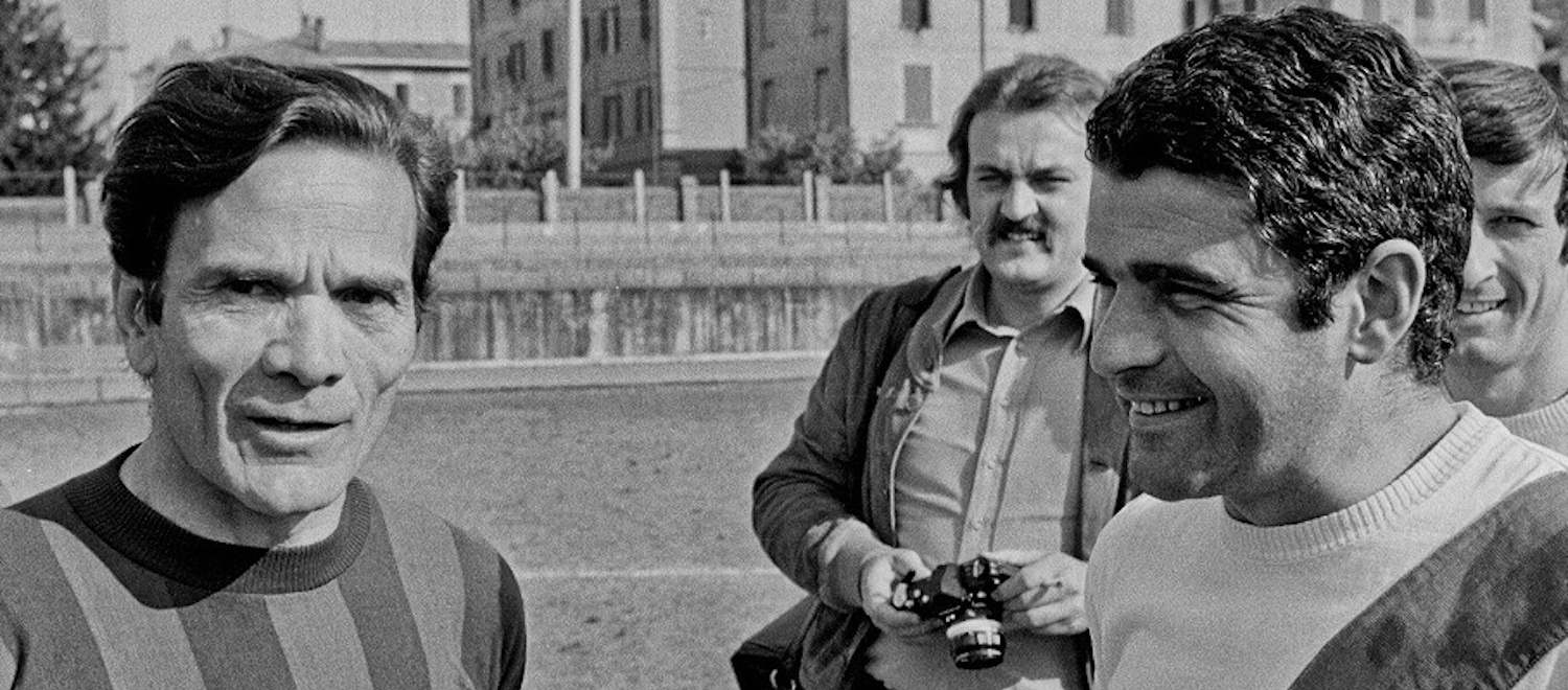 Cinquant'anni senza Pasolini, il nostro tifoso più bello