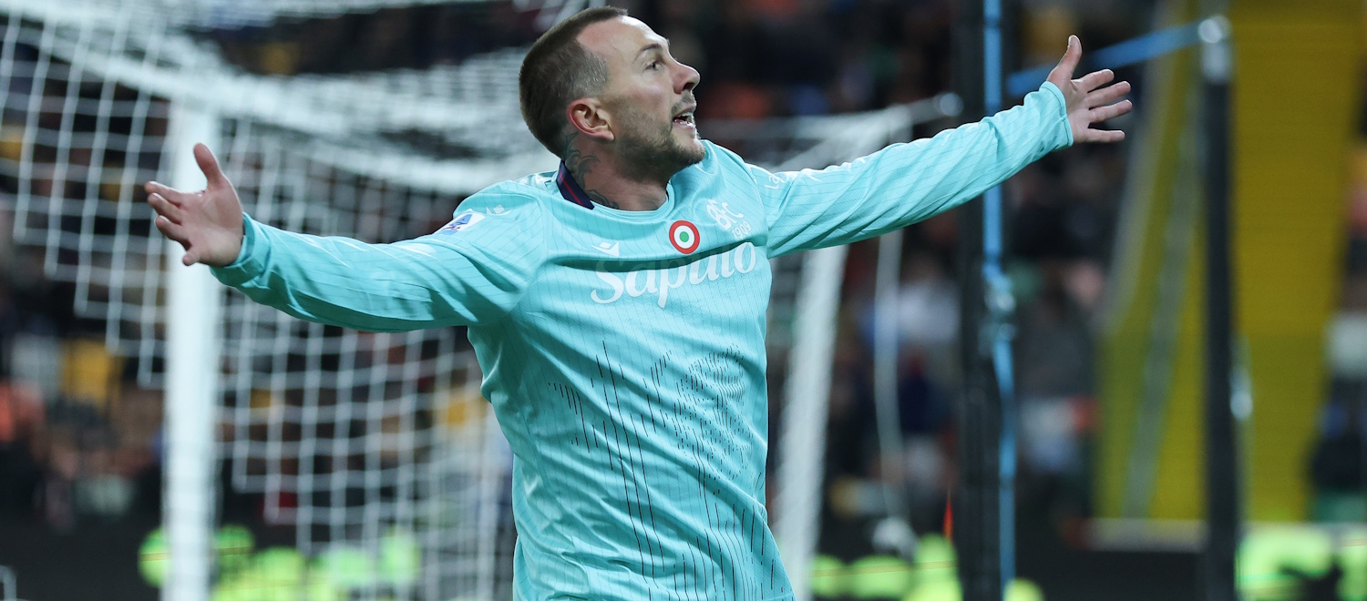 Primo gol in maglia rossoblù per Bernardeschi, 512° marcatore nella storia del Bologna