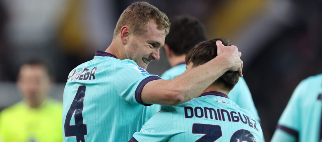 Un Pobega mastodontico guida alla vittoria un Bologna pieno di risorse: la difesa alza il muro, Moro dirige, Bernardeschi ci mette le bollicine