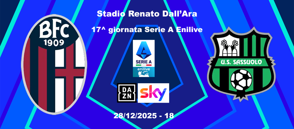 Bologna vs Sassuolo