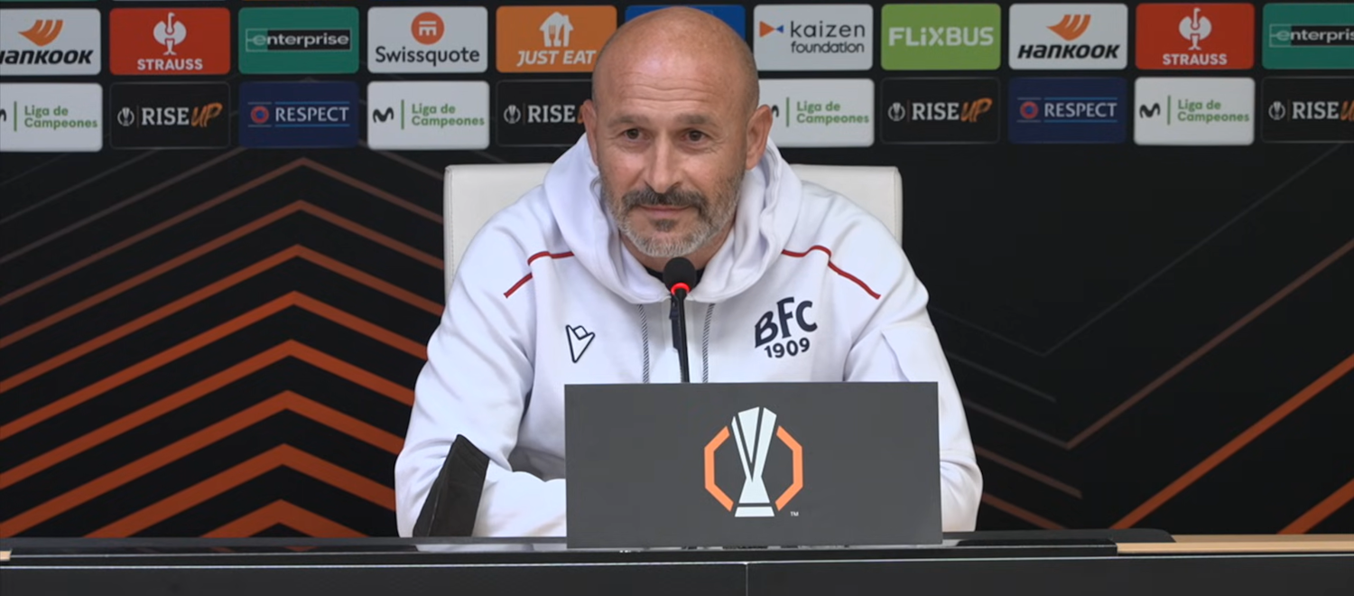 Italiano: "Gara importante ma non decisiva, vincere non ci costringerebbe a fare gli straordinari dopo. Ferguson e Lucumí in dubbio, dietro potremmo adattare Lykogiannis"