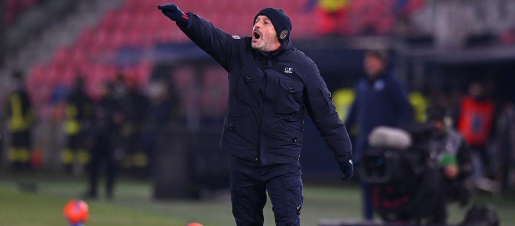 Italiano: "Ancora troppo poco per rivedere il Bologna di qualche tempo fa. Faremo di tutto per riprenderci, non possiamo essere svaniti nel nulla"