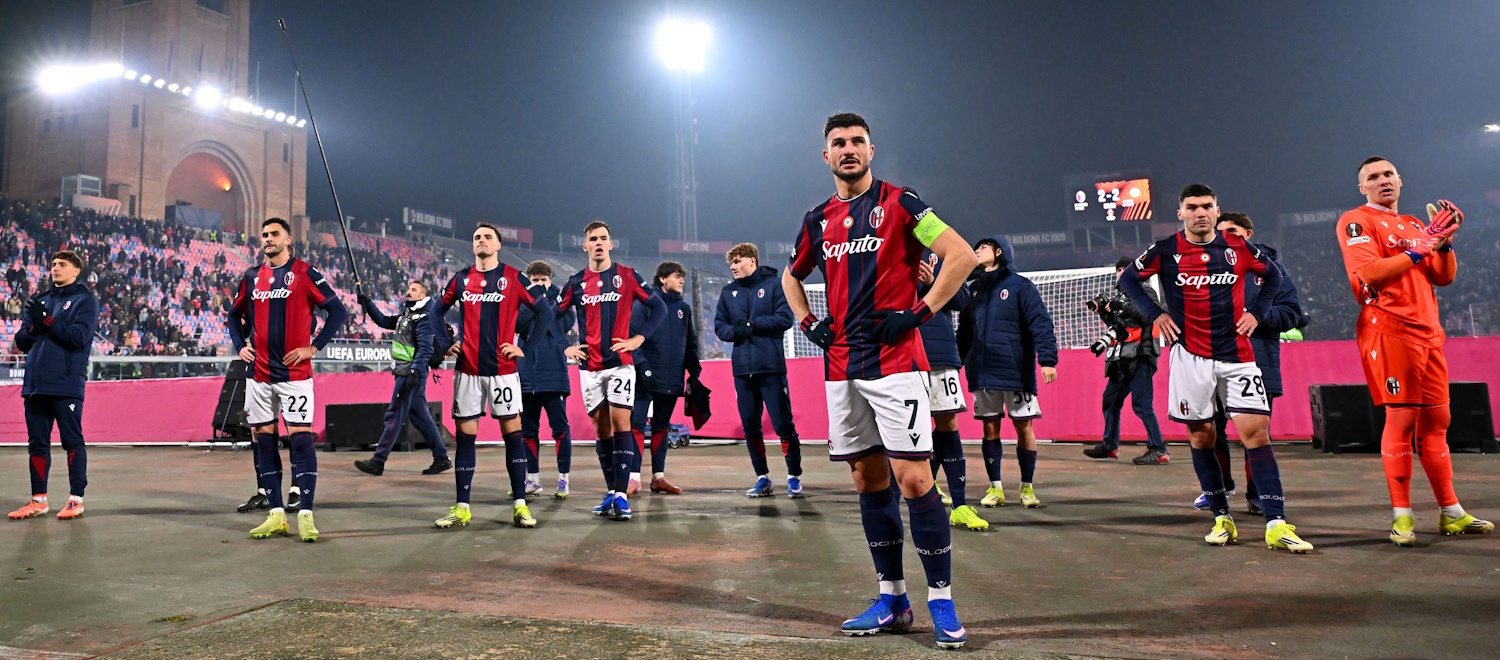 Bologna matematicamente ai playoff di Europa League, poche chance di entrare nelle prime 8. Importante arrivare agli spareggi da testa di serie