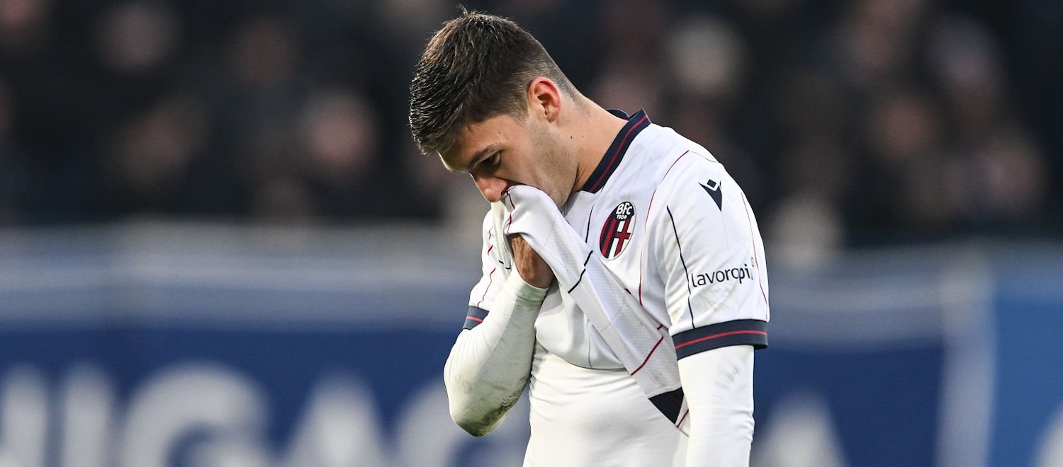 Bologna, oltre il danno la beffa: due giornate di squalifica a Cambiaghi, l'attaccante salterà sia il Verona che la Fiorentina