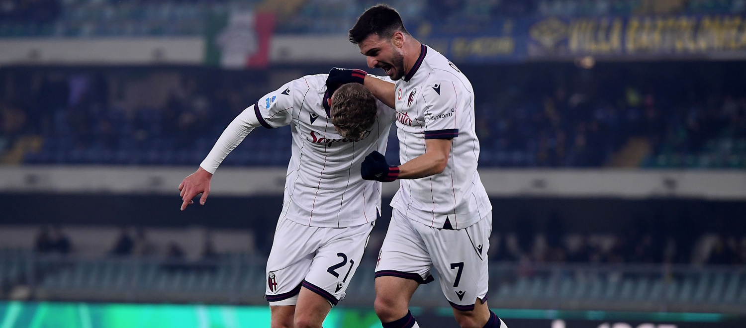 Le foto di Hellas Verona-Bologna e tutti i numeri della stagione rossoblù disponibili su Zerocinquantuno