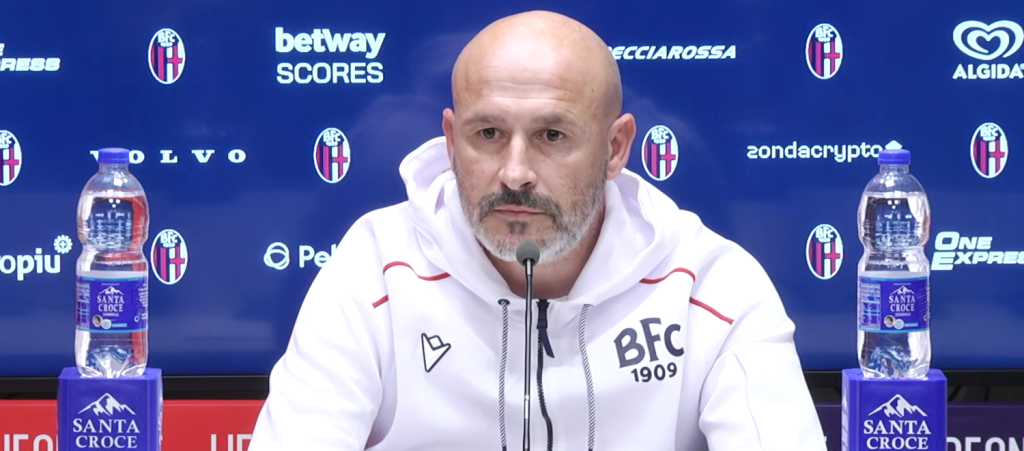 Italiano: "Siamo in un angolo del ring e dobbiamo uscire da lì, ripartiamo dalla prova di Como. Skorupski e Dominguez possibili titolari, il mercato lo lascio alla società"