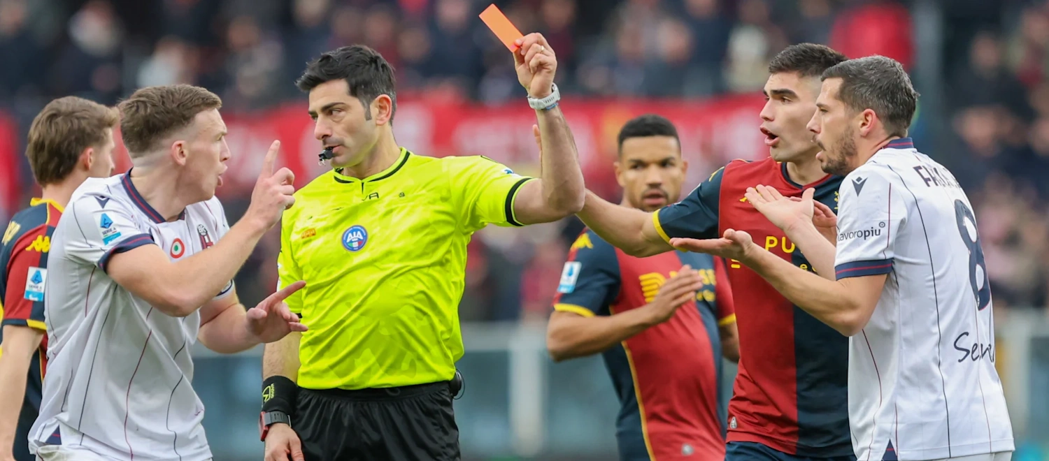 Giudice Sportivo: 15.000 € di multa a Sartori per "espressioni gravemente offensive" verso l'arbitro Maresca