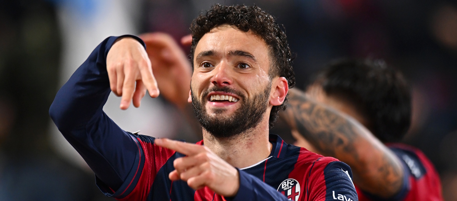 Primo gol in maglia rossoblù per Joao Mario, 514° marcatore nella storia del Bologna